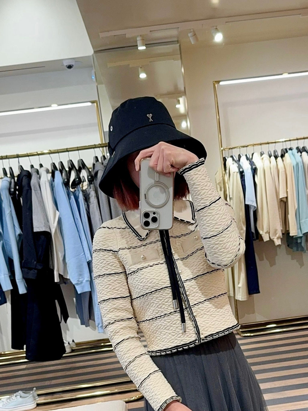 Heart Bucket hat