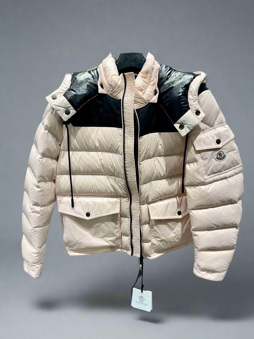 Feather puff coat