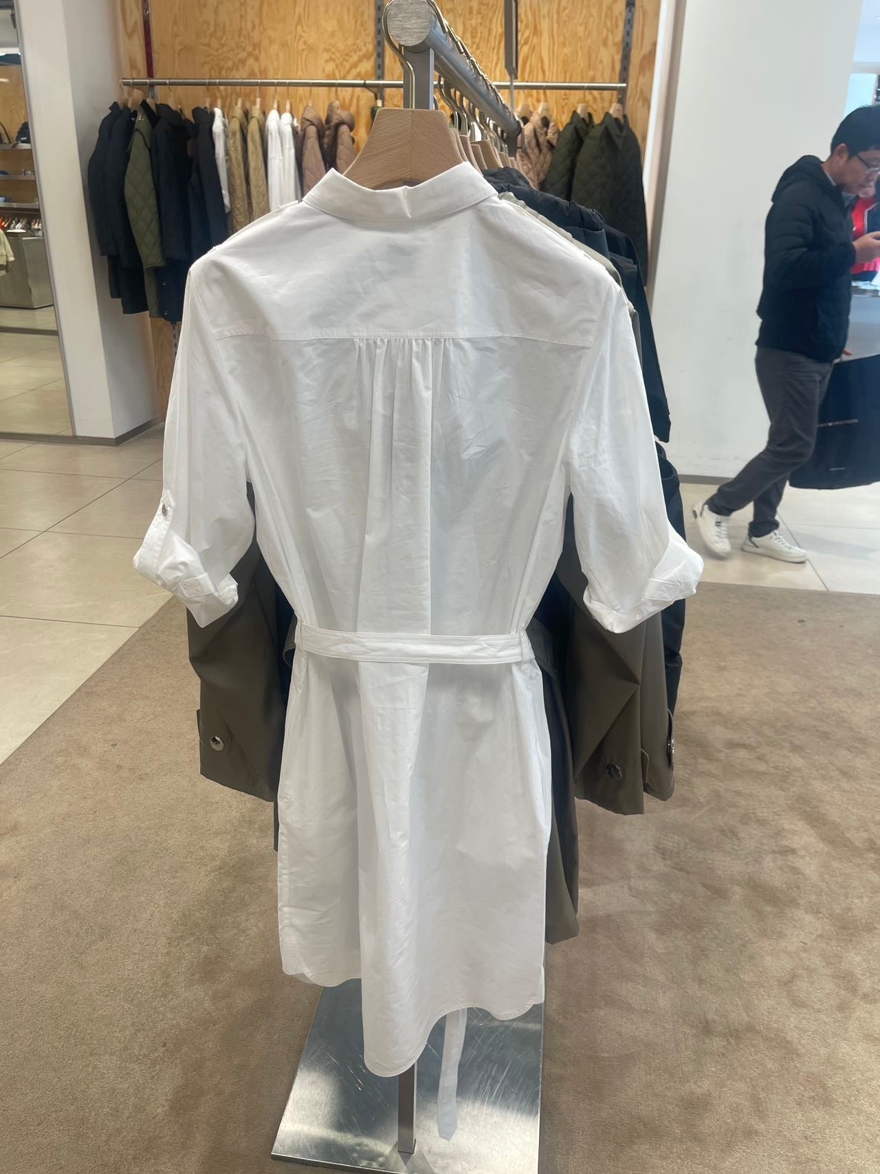Shirt dress set