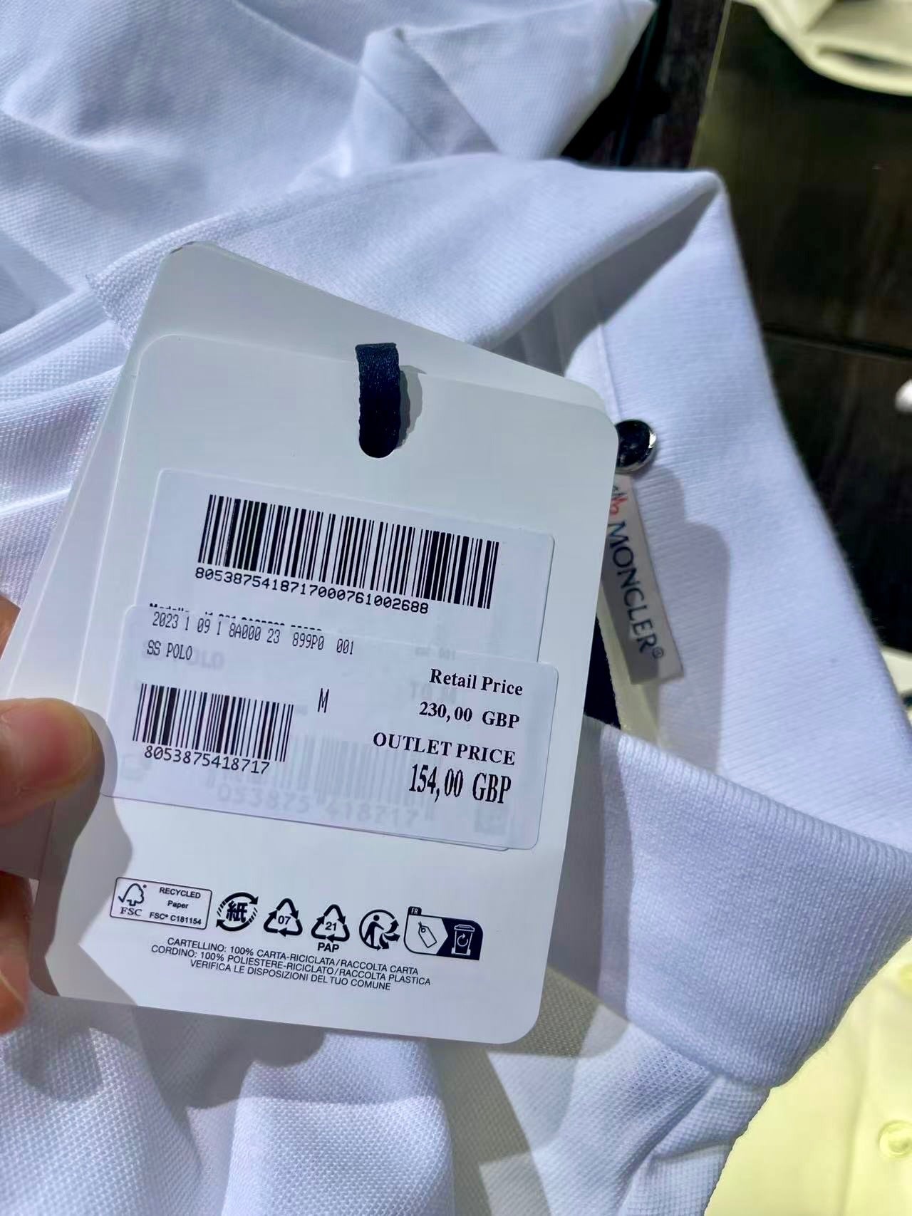 Grey Non Polo shirt