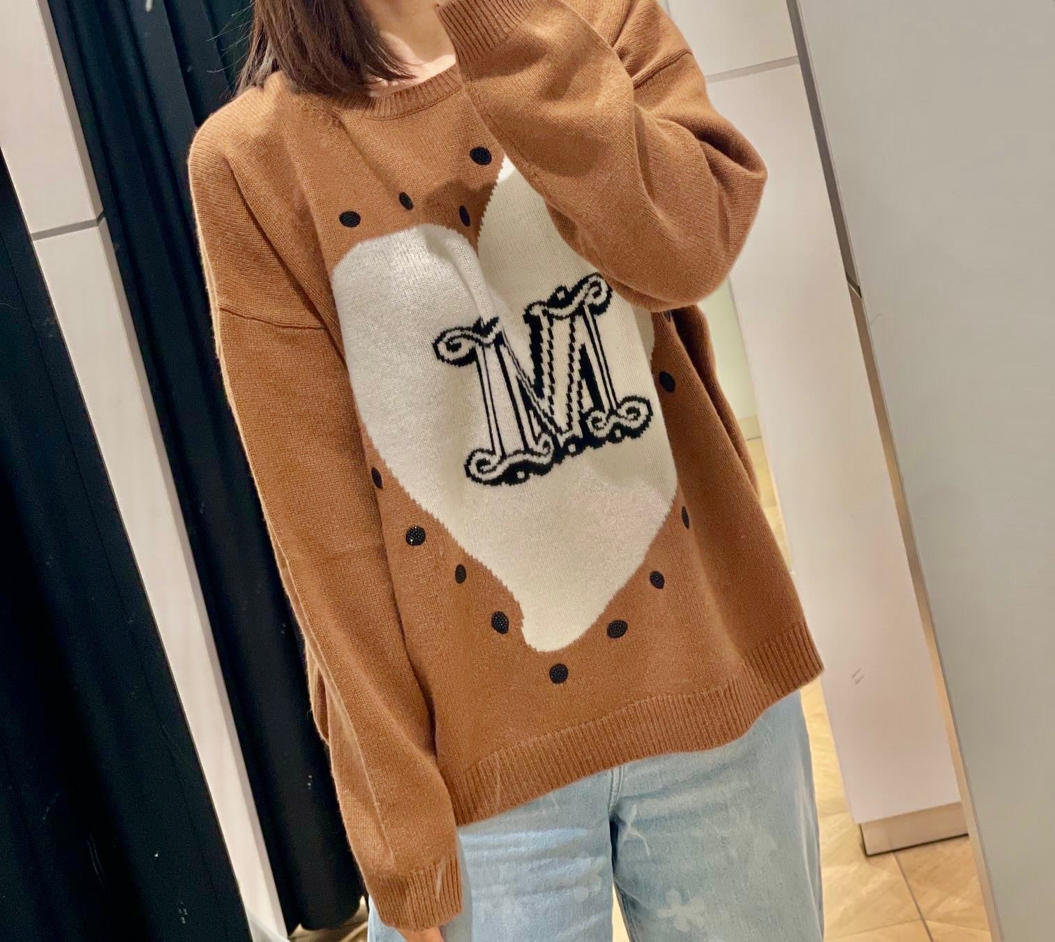 Tan Maxi jumper