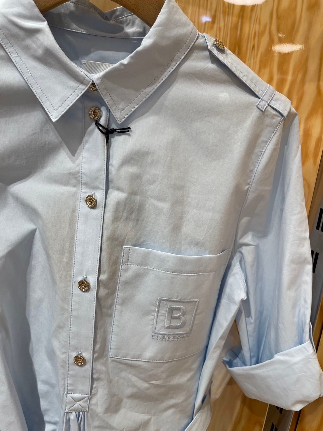 Shirt dress set