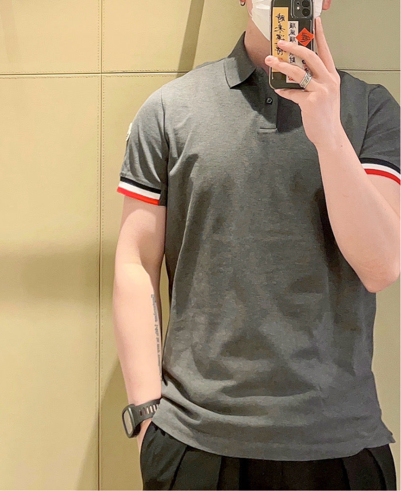 Grey Non Polo shirt