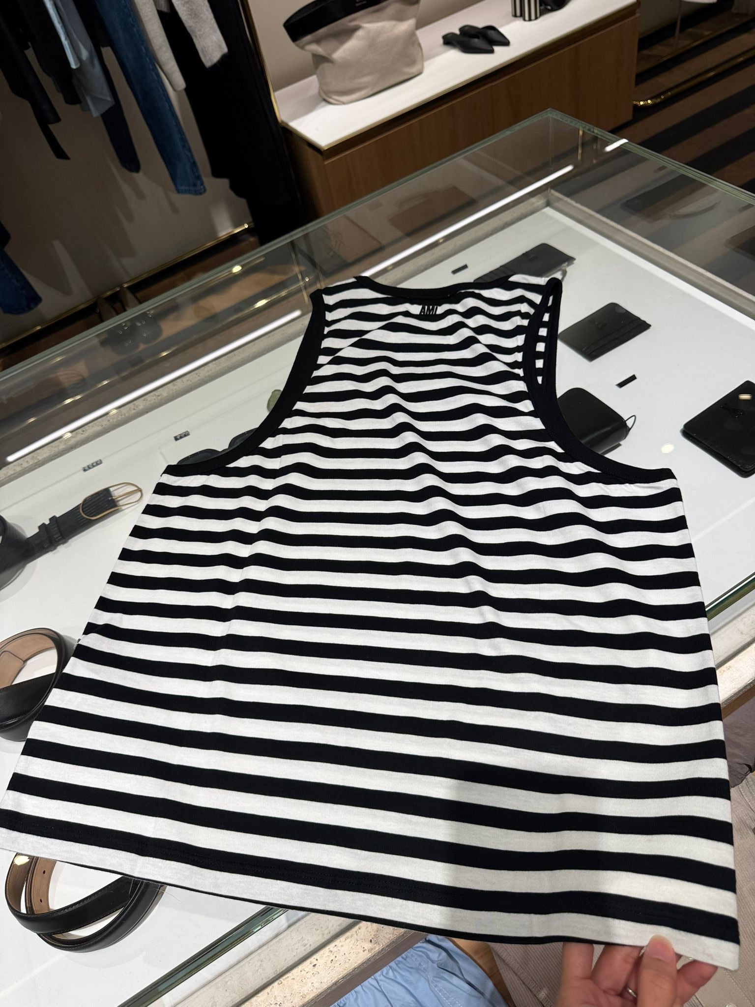 Striped tank top