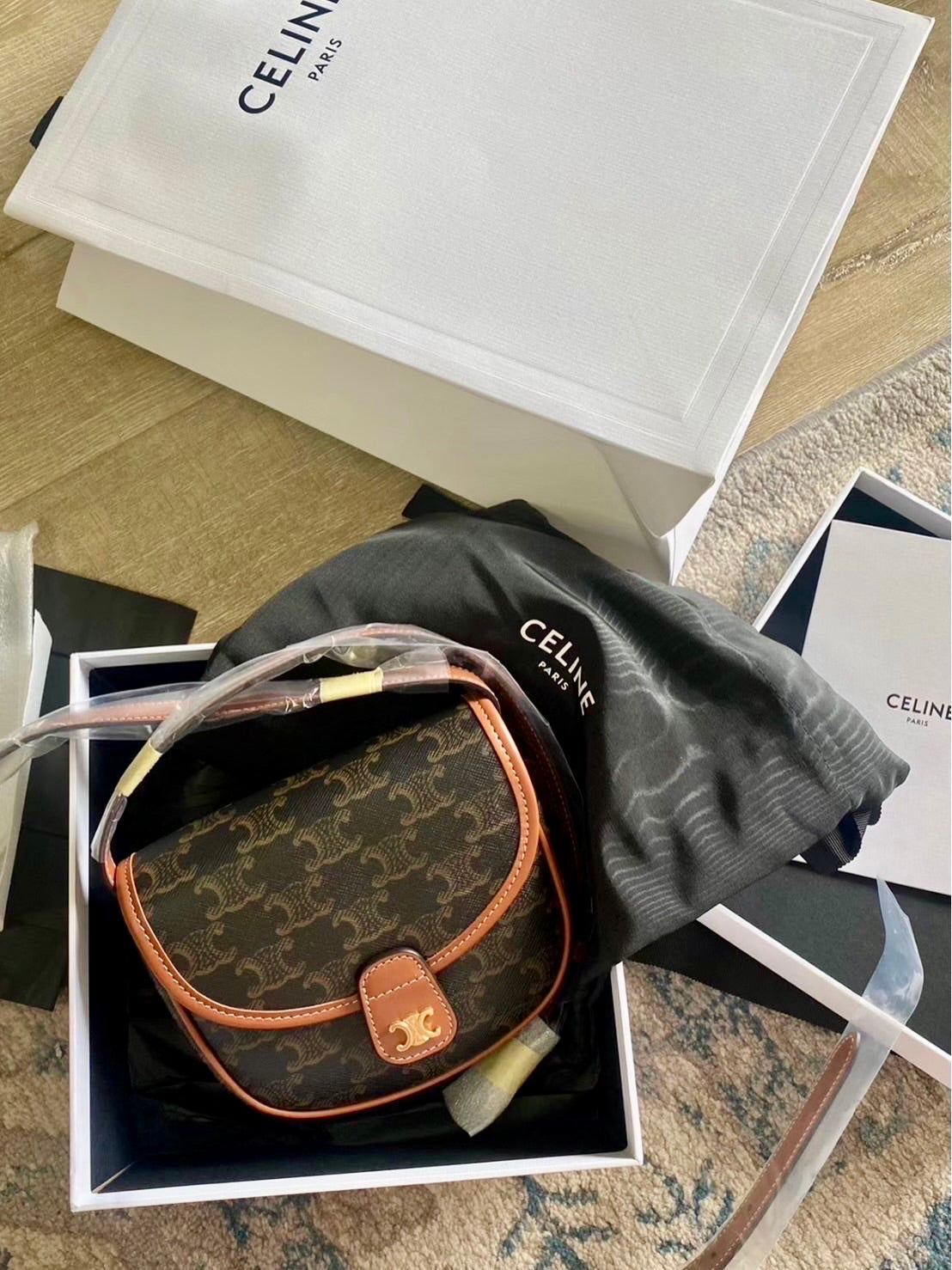 Tan BESACE MINI bag