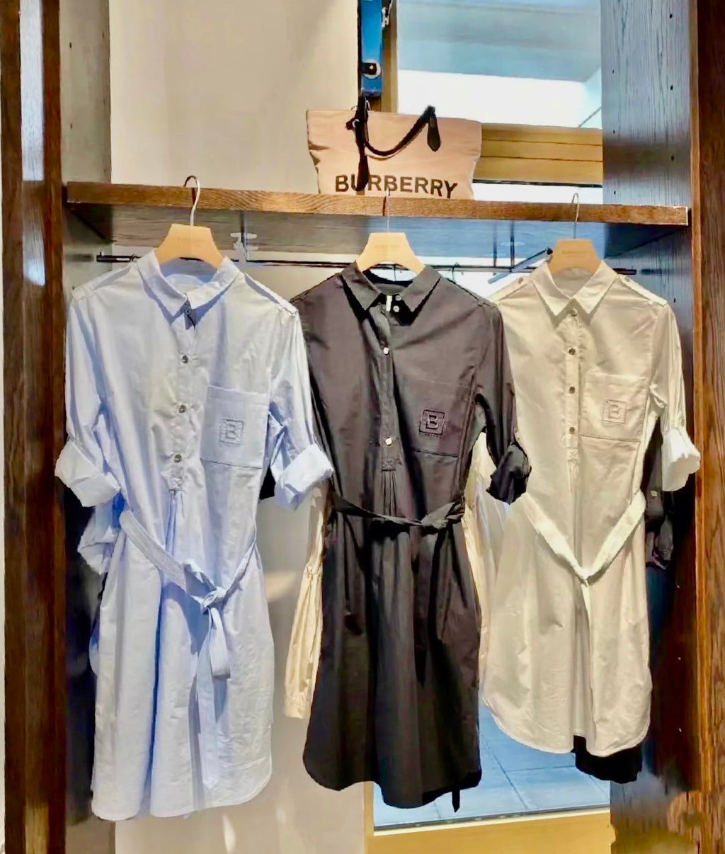 Shirt dress set